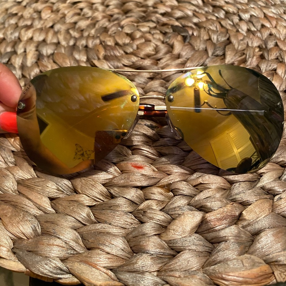 Marc Jacobs Polarized Aviator Sunglasses